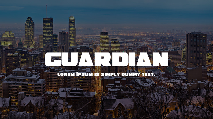 Guardian Font Family