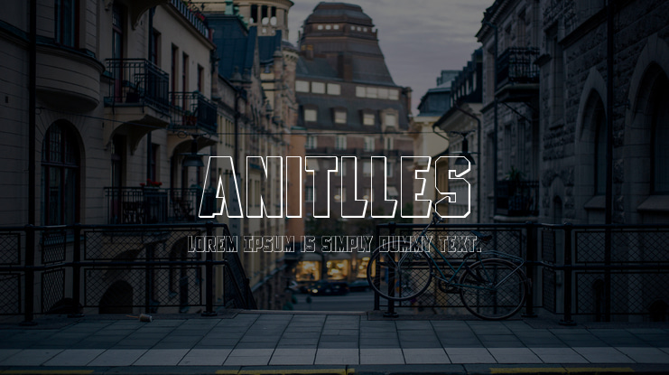 Anitlles Font Family