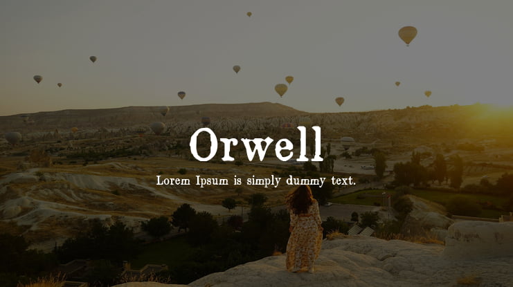 Orwell Font