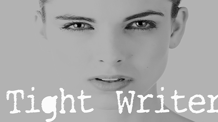 Tight Writer Font