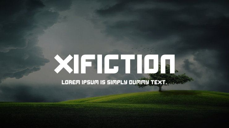 Xifiction Font