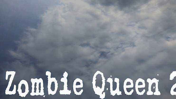 Zombie Queen 2 Font Family