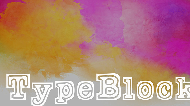 TypeBlock Font
