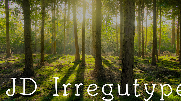 JD Irregutype Font