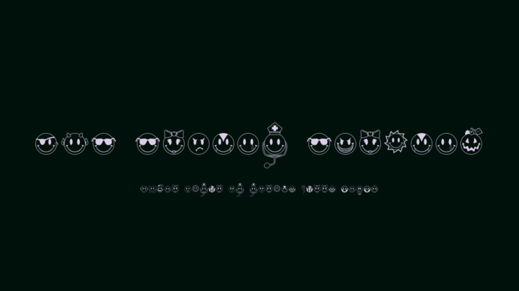 JLS Smiles Sampler Font