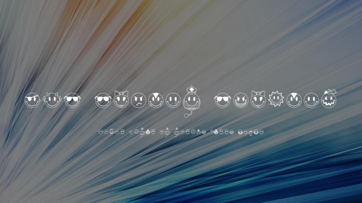 JLS Smiles Sampler Font