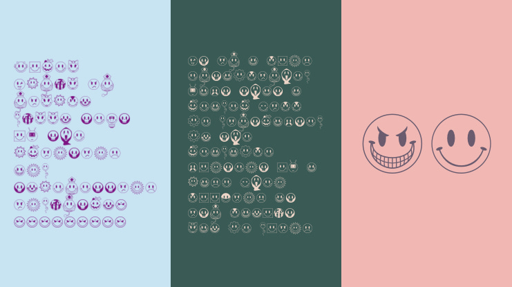 JLS Smiles Sampler Font