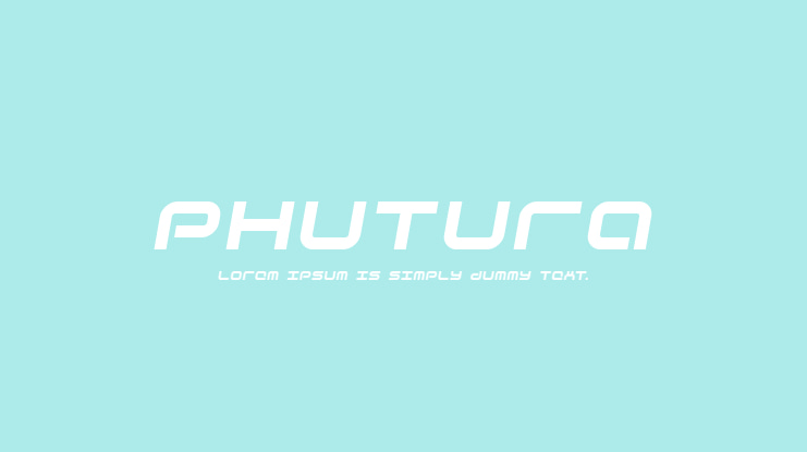 Phutura Font Family