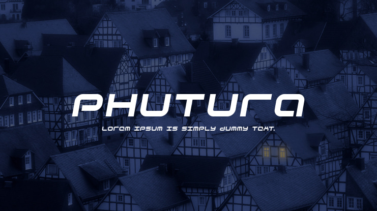 Phutura Font Family