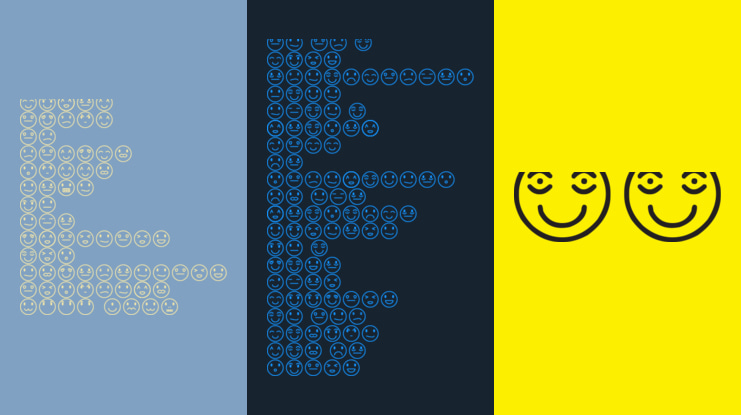 Rostros y emociones Font