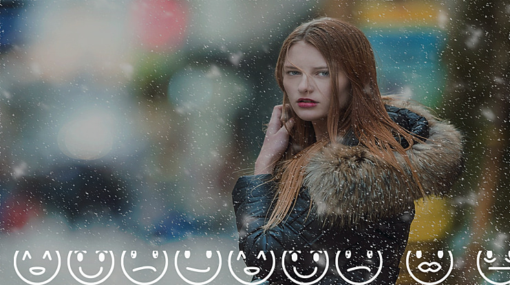 Rostros y emociones Font