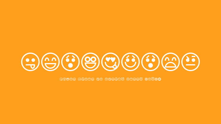 Emoticons Font Family