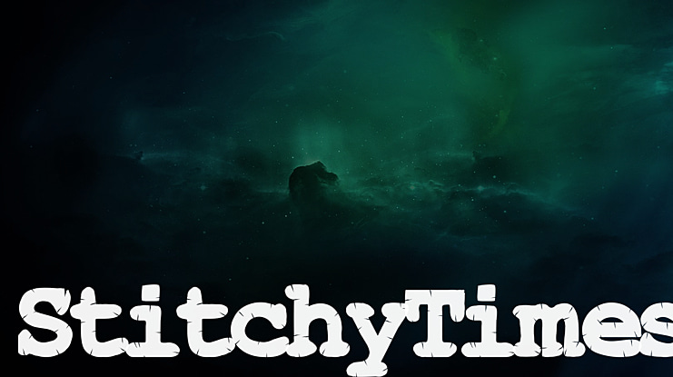 StitchyTimes Font