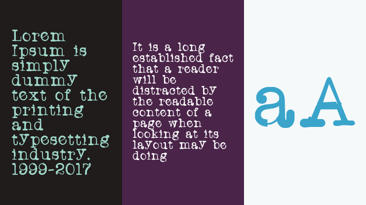 TWriterOne Font Family