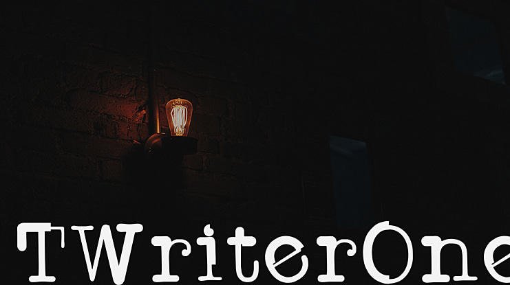 TWriterOne Font Family