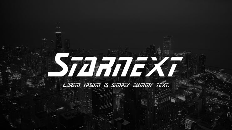 Starnext Font