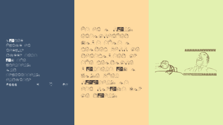 Memetica - Teste 1 Font