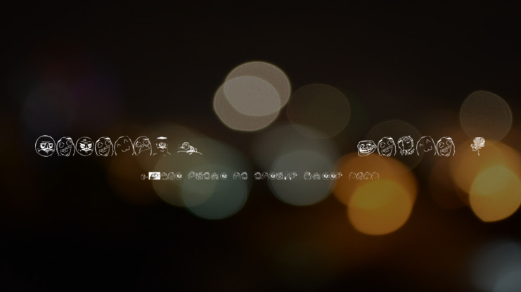 Memetica - Teste 1 Font