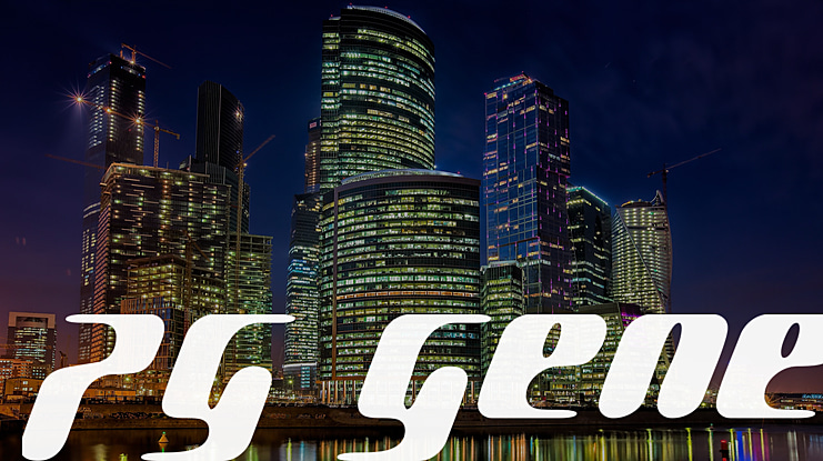 PG Gene Font