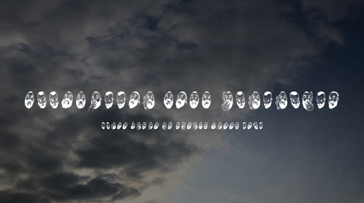 Woodcutter Self-portraits Font