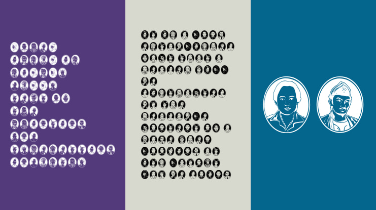 Cermin Pahlawan Font