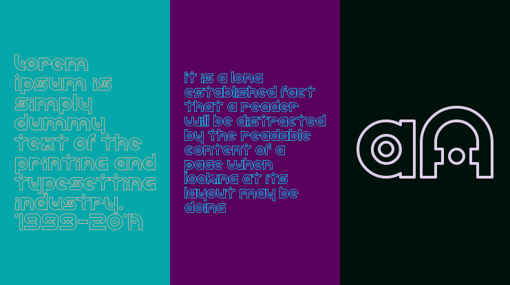 SF Planetary Orbiter Font Family