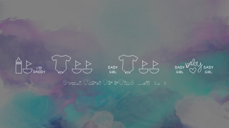 MTF Itty Bitty Baby Font