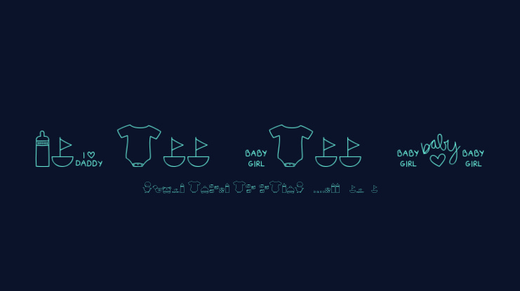 MTF Itty Bitty Baby Font