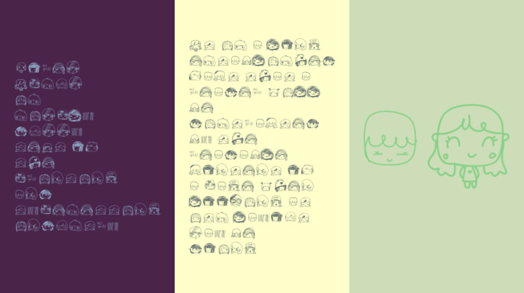 PixopopKawaiiGirls Font