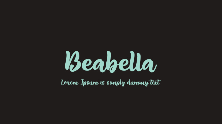 Beabella Font