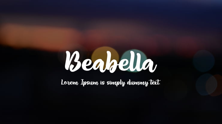 Beabella Font