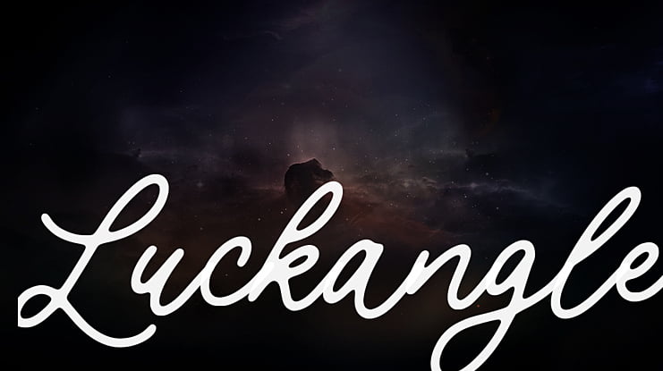 Luckangle Font