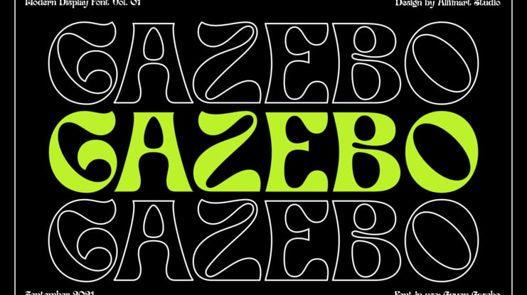 Guyon Gazebo Display Font