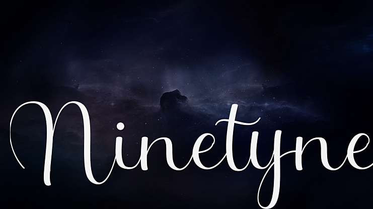 Ninetyne Font
