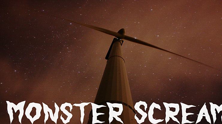 Monster Scream Font