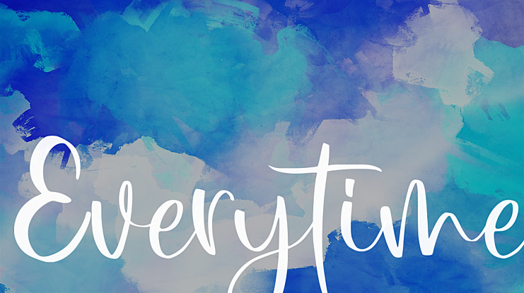 Everytime Font