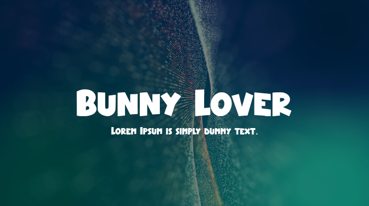 Bunny Lover Font