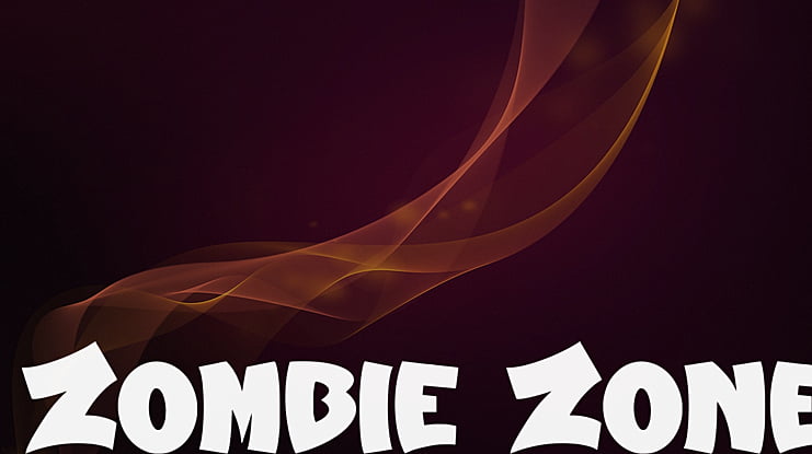 Zombie Zone Font