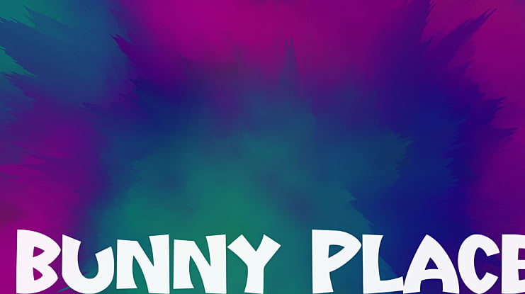 Bunny Place Font