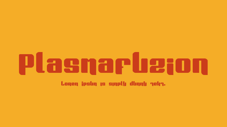 Plasmafuzion Font