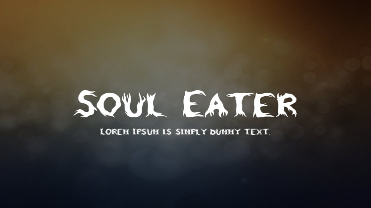Soul Eater Font