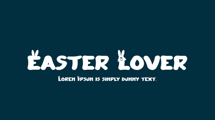 Easter Lover Font