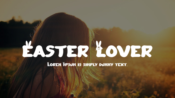 Easter Lover Font