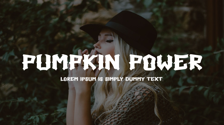 Pumpkin Power Font