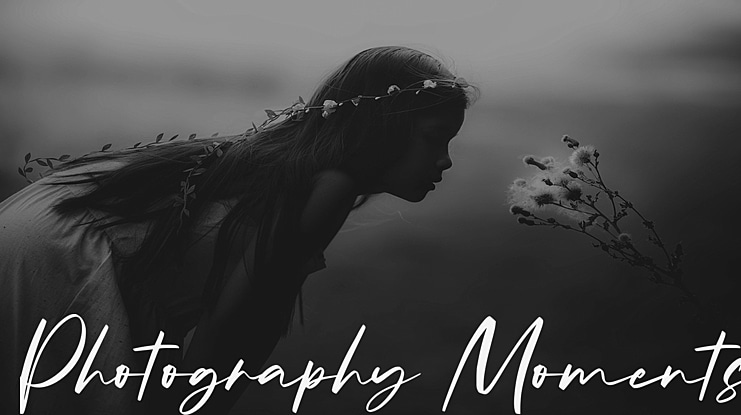 Photography Moments Font