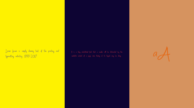 Rosetta Signature Font