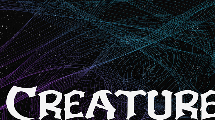 Creature Font