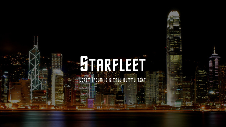 Starfleet Font
