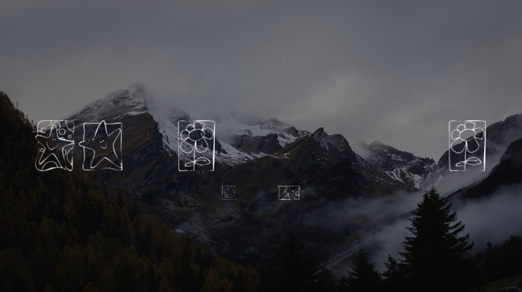 KR Scrappin Squares Font