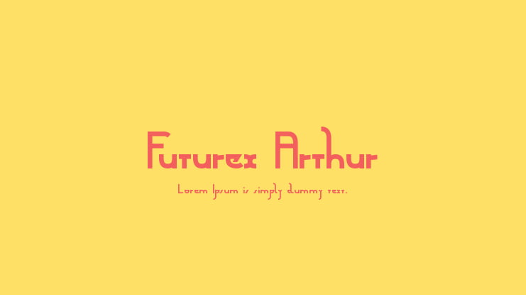 Futurex Arthur Font Family